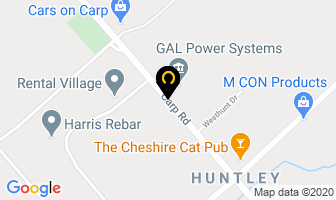G A L Power Systems in Carp map