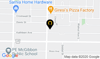 G C Painting Inc in Sarnia map