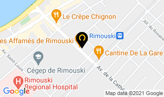 G Communication Marketing in Rimouski map