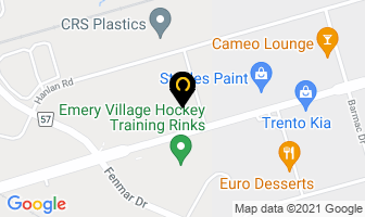 G F Graphics Inc in Vaughan map