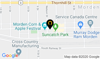 G G Financial Inc in Morden map