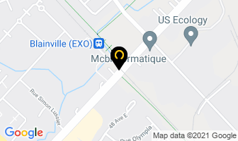 G H M&eacute;dical Inc in Blainville map