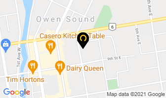G M Diemert Architect Inc in Owen Sound map