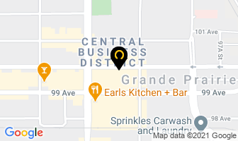 G P Dancer's Academy in Grande Prairie map