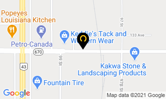 G P Masonry Supply in Grande Prairie map