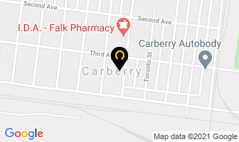 G P's Hair Salon in Carberry map