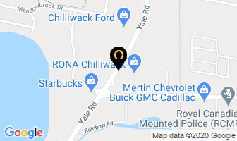 G W G Rentals Ltd in Chilliwack map