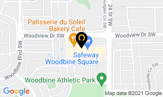 Gagne Fitness in Calgary map