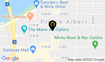 Gail's Switch A Stitch in Prince Albert map