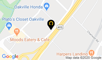 Galaxy 707 Club in Burlington map