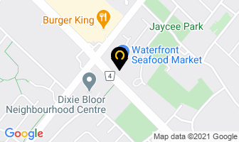Galeria Flowers in Mississauga map