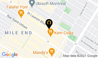 Galerie Youn in Brantford map