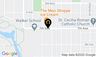 Galger's Silk Screening in Regina map