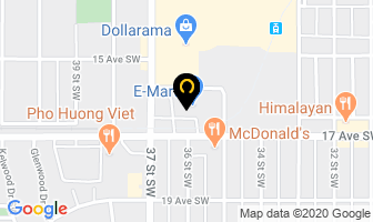 Galleria Cosmetics in Calgary map