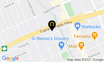 Gallery 101 in Guelph map
