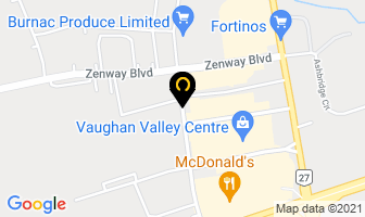 Gam Creative Marketing Solutions Ltd in Vaughan map