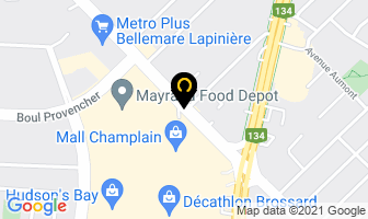 Game Buzz in Brossard map