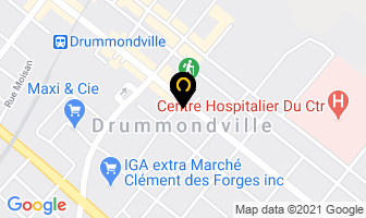 Gamer's Spot in Drummondville map