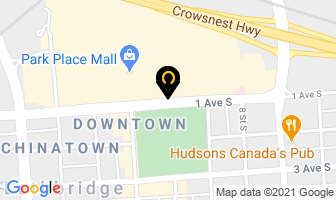 Games Galore & The Billiard Store in Lethbridge map