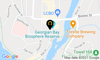 Gamma-Dynacare Labs in Parry Sound map