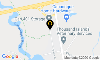 Gananoque 401 Storage in Gananoque map
