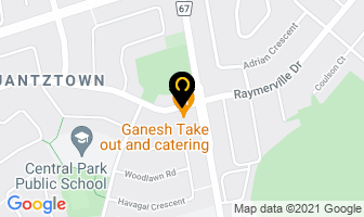 Ganesha Take Out in Unionville map