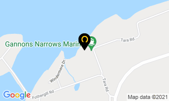 Gannons Narrows Marina in Peterborough map