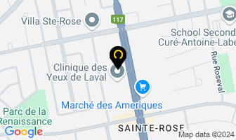 Garage B2C Auto-Point S in Sainte-Rose map