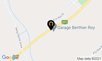 Garage Berthier Roy in Saint-Georges map