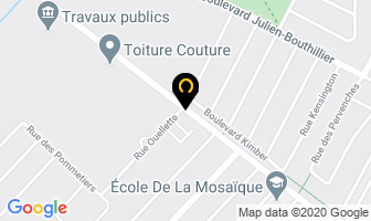 Garage Brunelle in Longueuil map