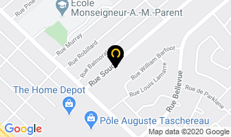 Garage Central in Longueuil map