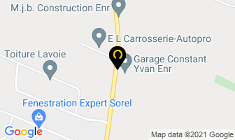 Garage Constant Yvan Enr in Sorel-Tracy map