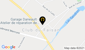 Garage Daneault in Drummondville map