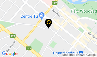 Garage Dorion in Drummondville map