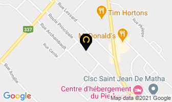 Garage Durand Serge in Saint-Jean-de-Matha map