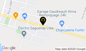 Garage Gaudreault Inc in Alma map