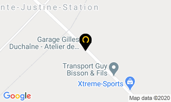 Garage Gilles Ducha&icirc;ne in Sainte-justine map