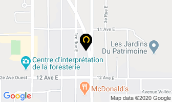 Garage Lacroix in La Sarre map