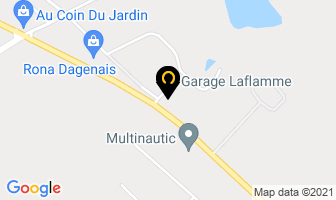 Garage Laflamme in Saint-Sauveur map