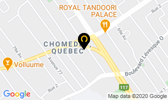 Garage Madina in Beauharnois map