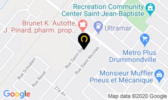 Garage Manu Performance in Drummondville map