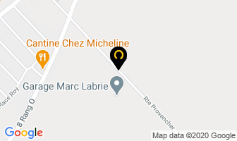 Garage Marc Labrie in Laurierville map