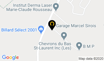 Garage Marcel Sirois in Rimouski map