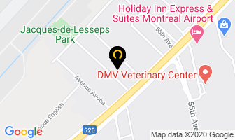 Garage Pro-Lube in Dorval map