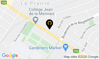 Garage Todd in Thetford Mines map