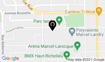 Garage Xtreme in Saint-Jean-sur-Richelieu map