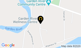 Garden River Child Care Centre in Algoma District map