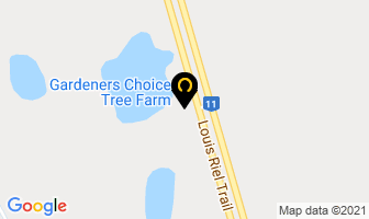 Gardeners Choice Tree Farm Ltd in Saskatoon map
