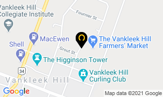 Garderie Champlain in Vankleek Hill map