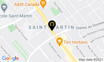 Garderie Educative 5 Etoiles in Laval map